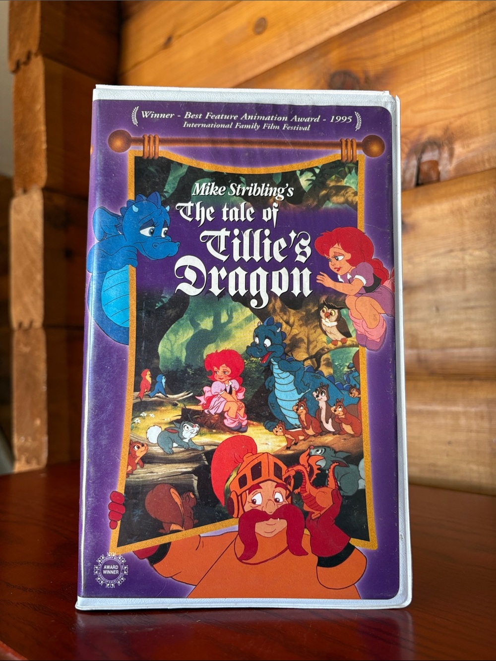 1995 The Tale of Tillie's Dragon by Lakeshore International | VHS